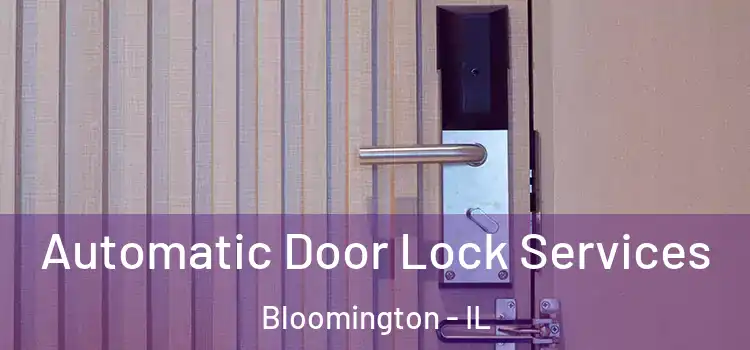 Automatic Door Lock Services Bloomington - IL