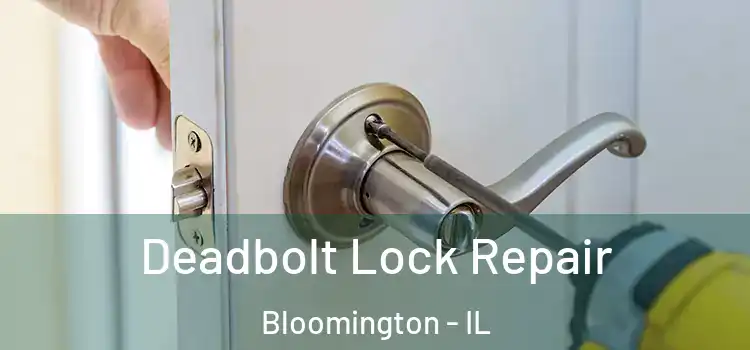  Deadbolt Lock Repair Bloomington - IL