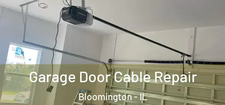  Garage Door Cable Repair Bloomington - IL