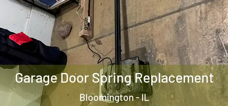  Garage Door Spring Replacement Bloomington - IL